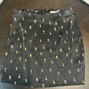 TopShop Silk Skirt - Size: Small